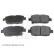 Bromsbeläggssats, skivbroms ADT342194 Blue Print, miniatyr 2