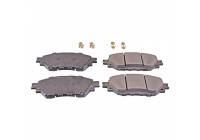 Bromsbeläggssats, skivbroms ADT342225 Blue Print