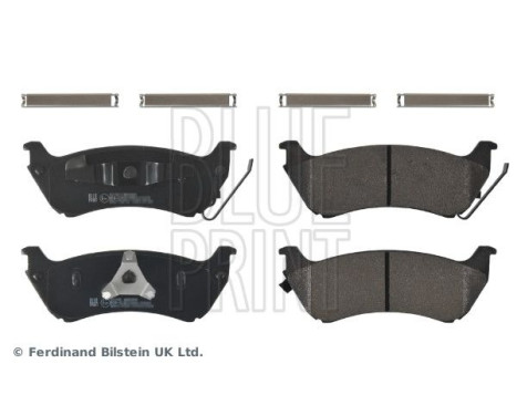 Bromsbeläggssats, skivbroms ADU174275 Blue Print, bild 2