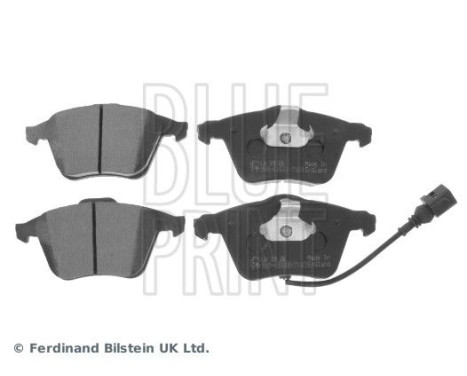 Bromsbeläggssats, skivbroms ADV184216 Blue Print, bild 2