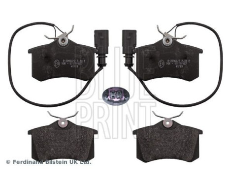 Bromsbeläggssats, skivbroms ADV184229 Blue Print, bild 2