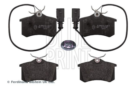 Bromsbeläggssats, skivbroms ADV184229 Blue Print, bild 2