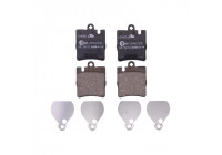 Bromsbeläggssats, skivbroms ATE Ceramic 13.0470-4065.2