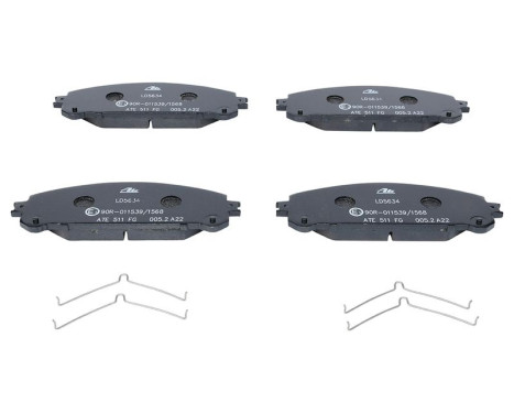 Bromsbeläggssats, skivbroms ATE Ceramic 13.0470-5634.2, bild 2