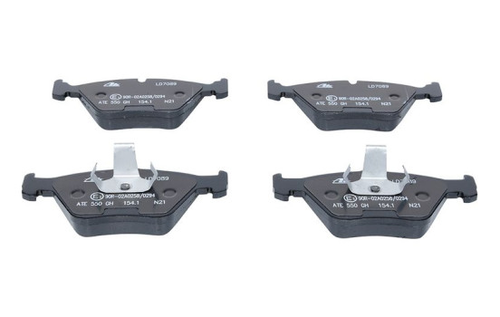 Bromsbeläggssats, skivbroms ATE Ceramic 13.0470-7089.2, bild 4