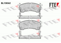 Bromsbeläggssats, skivbroms BL1385A2 FTE