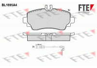 Bromsbeläggssats, skivbroms BL1695A4 FTE