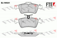 Bromsbeläggssats, skivbroms BL1966A1 FTE