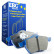 Bromsbeläggssats, skivbroms Bluestuff DP5008NDX EBC