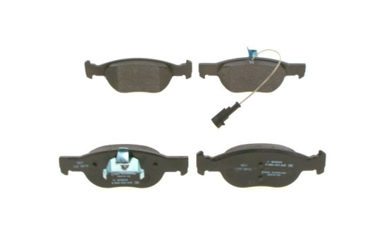 Bromsbeläggssats, skivbroms BP119 Bosch, bild 2