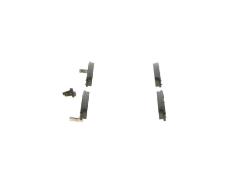 Bromsbeläggssats, skivbroms BP1219 Bosch, bild 5