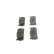 Bromsbeläggssats, skivbroms BP1352 Bosch, miniatyr 4