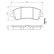 Bromsbeläggssats, skivbroms BP1420 Bosch, miniatyr 8