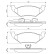 Bromsbeläggssats, skivbroms BP1424 Bosch, miniatyr 6