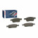 Bromsbeläggssats, skivbroms BP2298 Bosch, miniatyr 8