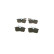 Bromsbeläggssats, skivbroms BP241 Bosch, miniatyr 3