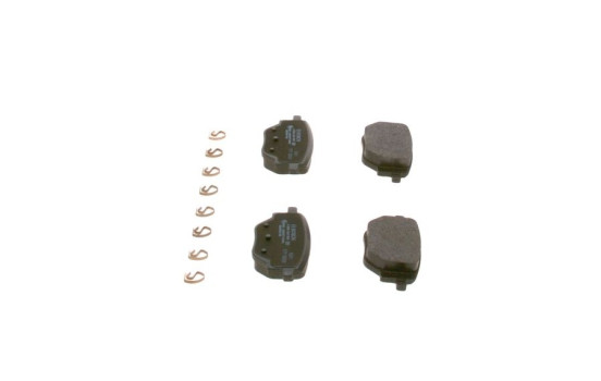 Bromsbeläggssats, skivbroms BP2605 Bosch, bild 2