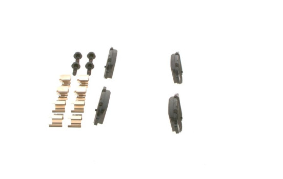 Bromsbeläggssats, skivbroms BP336 Bosch, bild 2