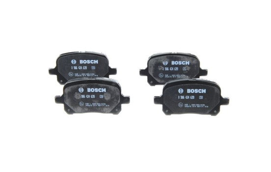Bromsbeläggssats, skivbroms BP356 Bosch, bild 2