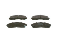 Bromsbeläggssats, skivbroms BP372 Bosch