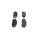 Bromsbeläggssats, skivbroms BP386 Bosch, miniatyr 3