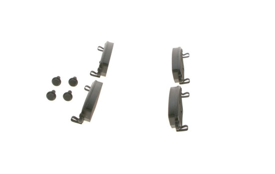 Bromsbeläggssats, skivbroms BP397 Bosch, bild 2