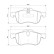 Bromsbeläggssats, skivbroms BP465 Bosch, miniatyr 8