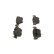 Bromsbeläggssats, skivbroms BP473 Bosch, miniatyr 4