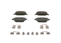 Bromsbeläggssats, skivbroms BP479 Bosch