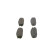 Bromsbeläggssats, skivbroms BP583 Bosch, miniatyr 4