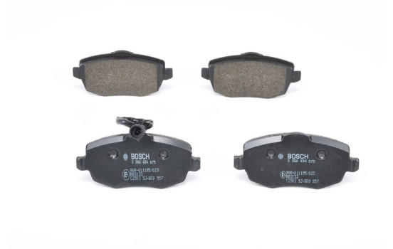 Bromsbeläggssats, skivbroms BP985 Bosch, bild 3