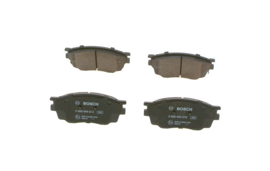 Bromsbeläggssats, skivbroms BP988 Bosch, bild 3