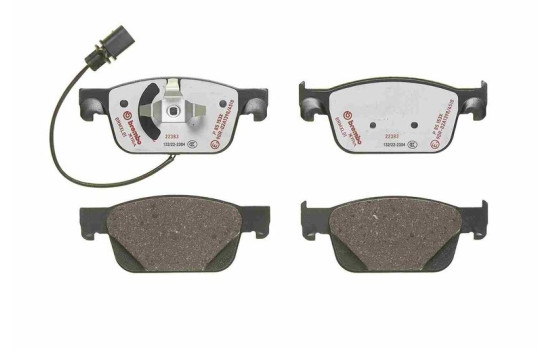 Bromsbeläggssats, skivbroms BREMBO XTRA LINE, DIRECTIONAL BRAKE PADS P 85 153X