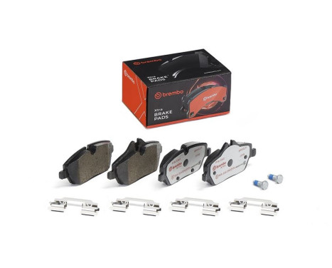 Bromsbeläggssats, skivbroms BREMBO XTRA LINE P 06 034X, bild 2