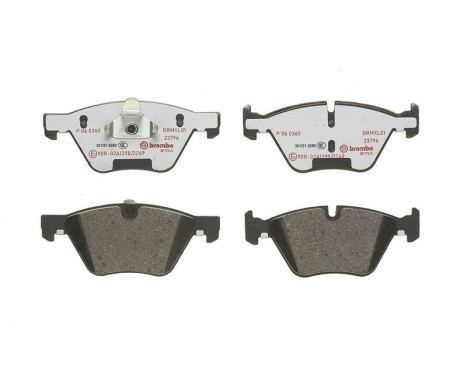 Bromsbeläggssats, skivbroms BREMBO XTRA LINE P 06 036X, bild 3