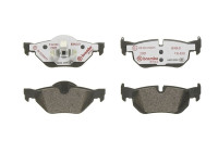 Bromsbeläggssats, skivbroms BREMBO XTRA LINE P 06 038X