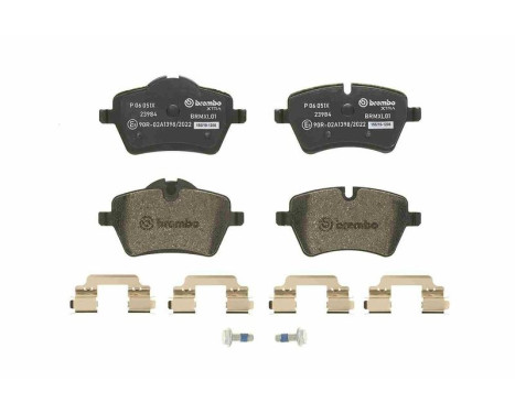 Bromsbeläggssats, skivbroms BREMBO XTRA LINE P 06 051X