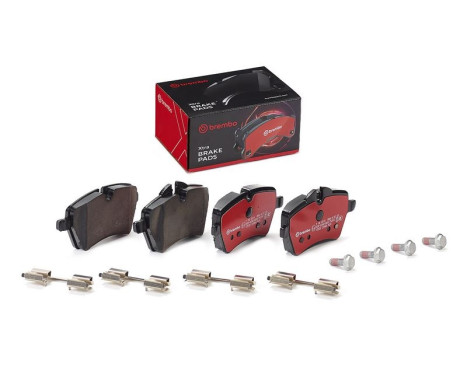 Bromsbeläggssats, skivbroms BREMBO XTRA LINE P 06 051X, bild 2