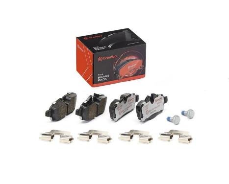 Bromsbeläggssats, skivbroms BREMBO XTRA LINE P 06 052X, bild 2
