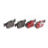 Bromsbeläggssats, skivbroms BREMBO XTRA LINE P 06 070X, miniatyr 3