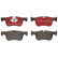 Bromsbeläggssats, skivbroms BREMBO XTRA LINE P 06 070X, miniatyr 4