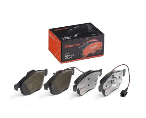 Bromsbeläggssats, skivbroms BREMBO XTRA LINE P 23 132X, bild 2