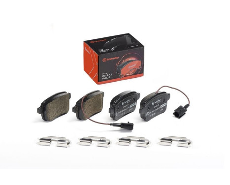 Bromsbeläggssats, skivbroms BREMBO XTRA LINE P 23 133X, bild 2