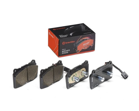 Bromsbeläggssats, skivbroms BREMBO XTRA LINE P 23 134X, bild 2