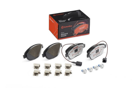 Bromsbeläggssats, skivbroms BREMBO XTRA LINE P 23 137X