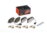 Bromsbeläggssats, skivbroms BREMBO XTRA LINE P 23 152X