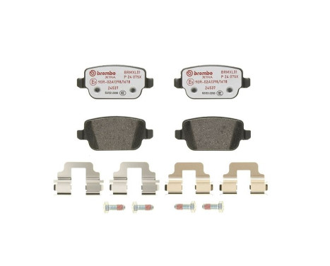 Bromsbeläggssats, skivbroms BREMBO XTRA LINE P 24 075X