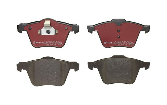 Bromsbeläggssats, skivbroms BREMBO XTRA LINE P 24 077X, bild 3