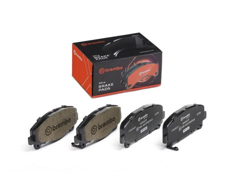 Bromsbeläggssats, skivbroms BREMBO XTRA LINE P 28 043X, bild 2