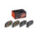 Bromsbeläggssats, skivbroms BREMBO XTRA LINE P 28 043X, miniatyr 3